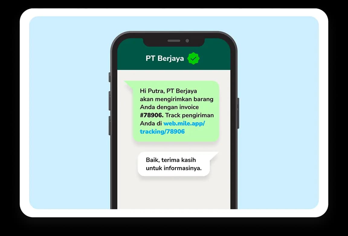 WhatsApp notifications